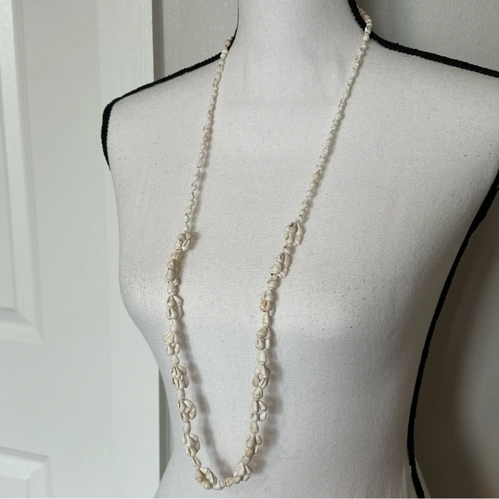 Handmade seashell necklaces